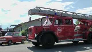 Historische Feuerwehrfahrzeuge beim 3 Oldtimertreffen 2012 Feuerwehr Seeg [upl. by Gilpin]