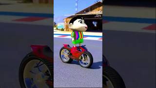 Superheroes Bike Jump test gta5 spiderman superman chimchim hulk gta spidermanvsironman [upl. by Nelon]