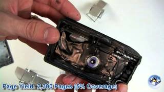 Inside HP 950XL Black Ink Cartridge CN045AE [upl. by Amuwkuhc]