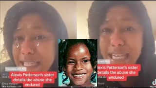 Tiktok Video Alexis Patterson sister Cried explaining what they went through [upl. by Kraus]