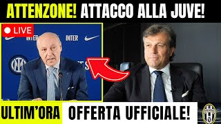 CALCIOMERCATO JUVE SHOCK OFFERTA UFFICIALE SI CHIUDE [upl. by Lanna360]