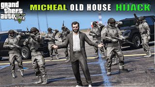 MICHEAL K HOUSE KO HIJACK KR LIYA POLICE NE  gta5 Gamingadmin [upl. by Rebba]