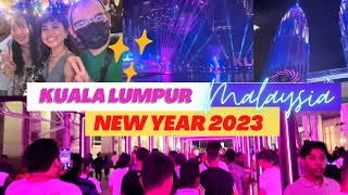 KLCC COUNTDOWN 2023  NEW YEAR’S EVE IN KLCC PARK 2023 [upl. by Cecil]