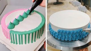 Stunning Cake Decorating Technique Like a Pro  Most Satisfying Chocolate Cake Recipes Compilation [upl. by Stanislaw945]