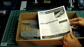 Under The Lid  Vintage Revell  Monogram TOS Battlestar Galactica Model Kit Review [upl. by Augusto]