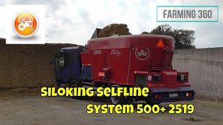 Siloking SelfLine System 500 2519 self propelled feeder in action [upl. by Yate]