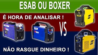 faça a melhor escolha entre os modelos da Esab ou da boxer qual comprar  assista ate o final [upl. by Suollecram]