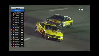 2024 NASCAR Richmond Finish  Controversy nascar crash [upl. by Oirazan]