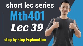 mth401 lec 39  mth401 short lec 39  step by step explanation eigenvaluesandeigenvectors [upl. by Tchao]