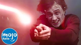 Top 10 BATTAGLIE nei FILM di HARRY POTTER [upl. by Salb]