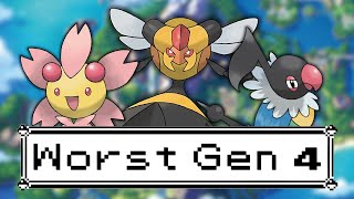 The Worst Gen 4 Pokémon [upl. by Pacorro]