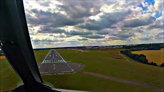 PILOTS VIEW  Airbus A321 Timelapse Arrival at London Luton LTN [upl. by Thekla]