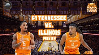 Tennessee vs Illinois Preview  Tennessee Vols Basketball [upl. by Sabba]