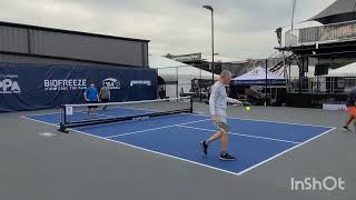 2023 Pickleball Nationals Championships  Dallas TX  Mens Doubles  40  3549  Match 02 [upl. by Yirinec]