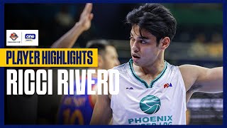 Ricci Rivero highlights  PBA Season 48 Commissioners Cup [upl. by Tildi]