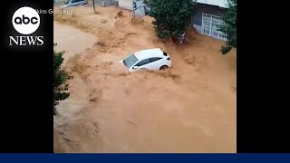 Death toll soars following the devastating flooding in Spain [upl. by Imar844]