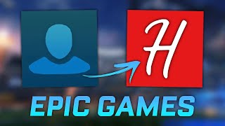 NEW METHOD How to CHANGE YOUR PROFILE PICTURE in Rocket League Epic Games [upl. by Ellehcirt]