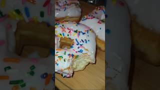 DELICIOSAS DONAS GLASEADAS ☺️ donuts donut cake sugar delicious yummy sweet [upl. by Herrah]