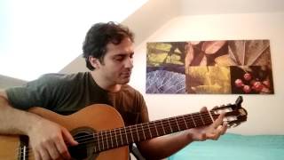 Anda comigo ver os aviões Os Azeitonas Fingerstyle Guitar Cover [upl. by Mongeau]