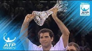 1999 ATP Finals Final  Sampras vs Agassi  Telecronaca in italiano Rai Sport [upl. by Hough]