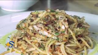 Vincenzo Grisolia presenta  Spaghetti alla calabrese Ricetta tipica [upl. by Anallij]