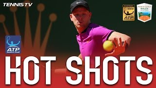 Edmund Hits BackToBack Hot Shots At Monte Carlo 2017 [upl. by Akiehsal188]