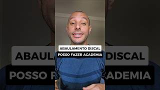 ABAULAMENTO DISCAL  POSSO TREINAR CONFERE AQUI [upl. by Ahtebat]