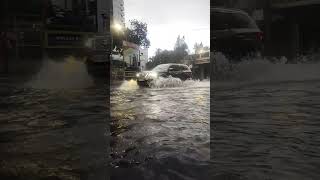 Exploring FLOODWAY ROAD BLUMENTRITT ROAD HEAVY RAIN [upl. by Amsa]