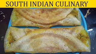 Masala Dosa in tamil  மசாலா தோசை  Masala Dosa recipe in tamil  South Indian Breakfast Recipe [upl. by Nileuqaj]