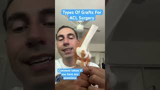 Types of Grafts For ACL Surgeryallograft vs autograft shorts [upl. by Ahsiea]