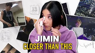 지민 Jimin Closer Than This Official MV REACTION [upl. by Lemyt]