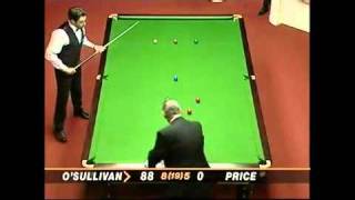 Ronnie OSullivan fastest 147 break 520 [upl. by Ynohtnad194]