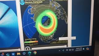 Severe G4 Geomagnetic StormSeptember 16th 2024 1023 pm [upl. by Aaren586]