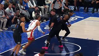 Luka Doncic CHIRPS at Dillon Brooks 👀 [upl. by Odnanreh939]