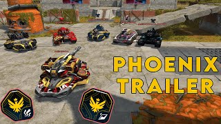 Scorpion Phoenix  Trailer  Tanki Online [upl. by Neumark]