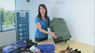 Packing 10 Days in a CarryOn for a Woman  Eagle Creek Travel Tips [upl. by Eelrak852]