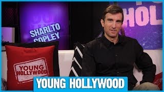 MALEFICENTs Sharlto Copley on Pranking Angelina Jolie [upl. by Jennie429]