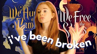 this fantasy duology broke me can i get an apology pls  we hunt the flame book review [upl. by Troxell]