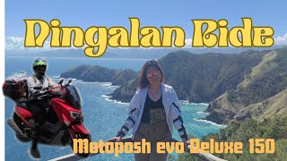 Dingalan Ride using my Motoposh Evo Deluxe 150 [upl. by Filia]