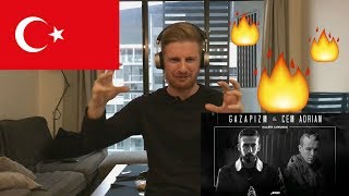 EPIC Gazapizm  Kalbim Çukurda ft Cem Adrian  TURKISH RAP REACTION [upl. by Ehtiaf]