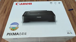 uygun fiyatlı yazıcı  fiyat performans yazıcı canon pixma e414 yazıcı kutu açılımı  canon pixma [upl. by Salahi]