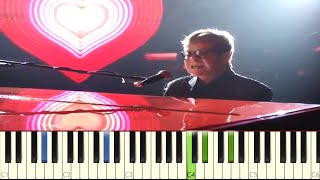 John Lewis Christmas Ad 2018  Your Song  Piano Tutorial  Elton John [upl. by Llednyl]