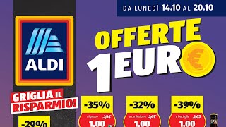 volantino ALDI HAPPY HALLOWEEN dal 14 al 20 ottobre 2024 anteprima [upl. by Sairacaz752]