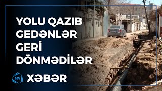 Qaz xətti çəkmək üçün sakinləri YOLSUZ QOYDULAR [upl. by Nemhauser]