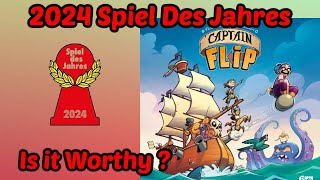 Captain Flip Review  Is it Spiel Des Jahres Worthy [upl. by Maleeny96]