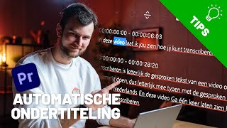 ONDERTITELING was nog nooit zo MAKKELIJK Transcripties in Adobe Premiere Pro  Tutorial Tuesday [upl. by Nosna152]