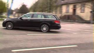 2013 Mercedes E63 AMG TModell drive by [upl. by Lletnahc]