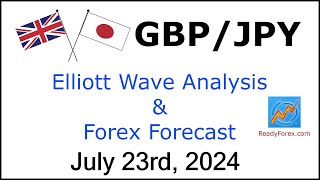 GBP JPY Elliott Wave Analysis  Forex Forecast  July 23 2024  GBPJPY Analysis Today [upl. by Minsat95]