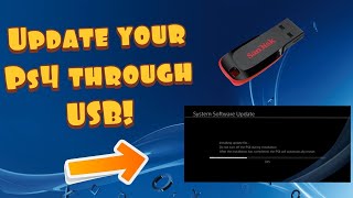 How to Update Your PS4 System Software Using A USB Simple Method [upl. by Adnauqal]