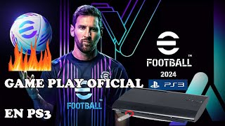 eFootball 2024 de PS3 en el canal de Jota C Gamer Oficial [upl. by Jaehne]